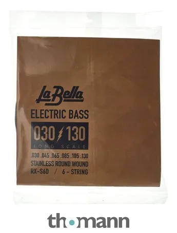 La Bella RX-S6D Bass RWSS