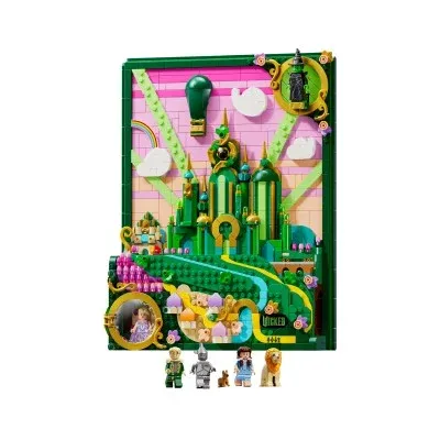 LEGO Wicked Arte de Parede de Emerald City - 75685