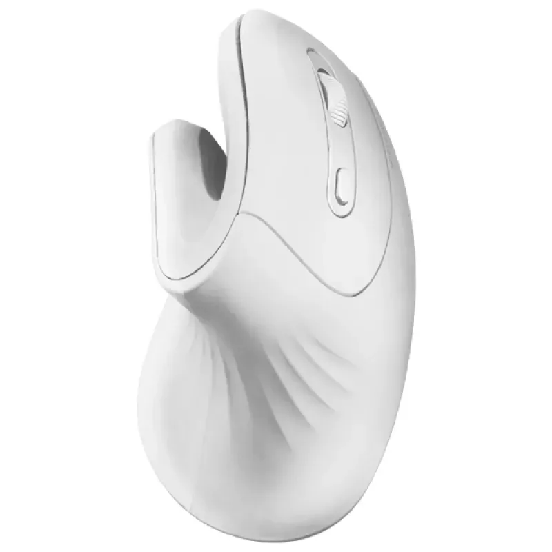 Rato Wireless Mars Gaming Vertical Ergonómico Branco MMW-ERGOPRO 3200 DPI Ótico