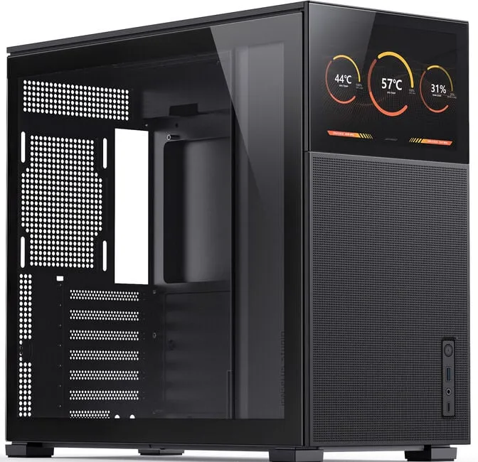 Caixa ATX Jonsbo D41 MESH com Visor Vidro Temperado Preto