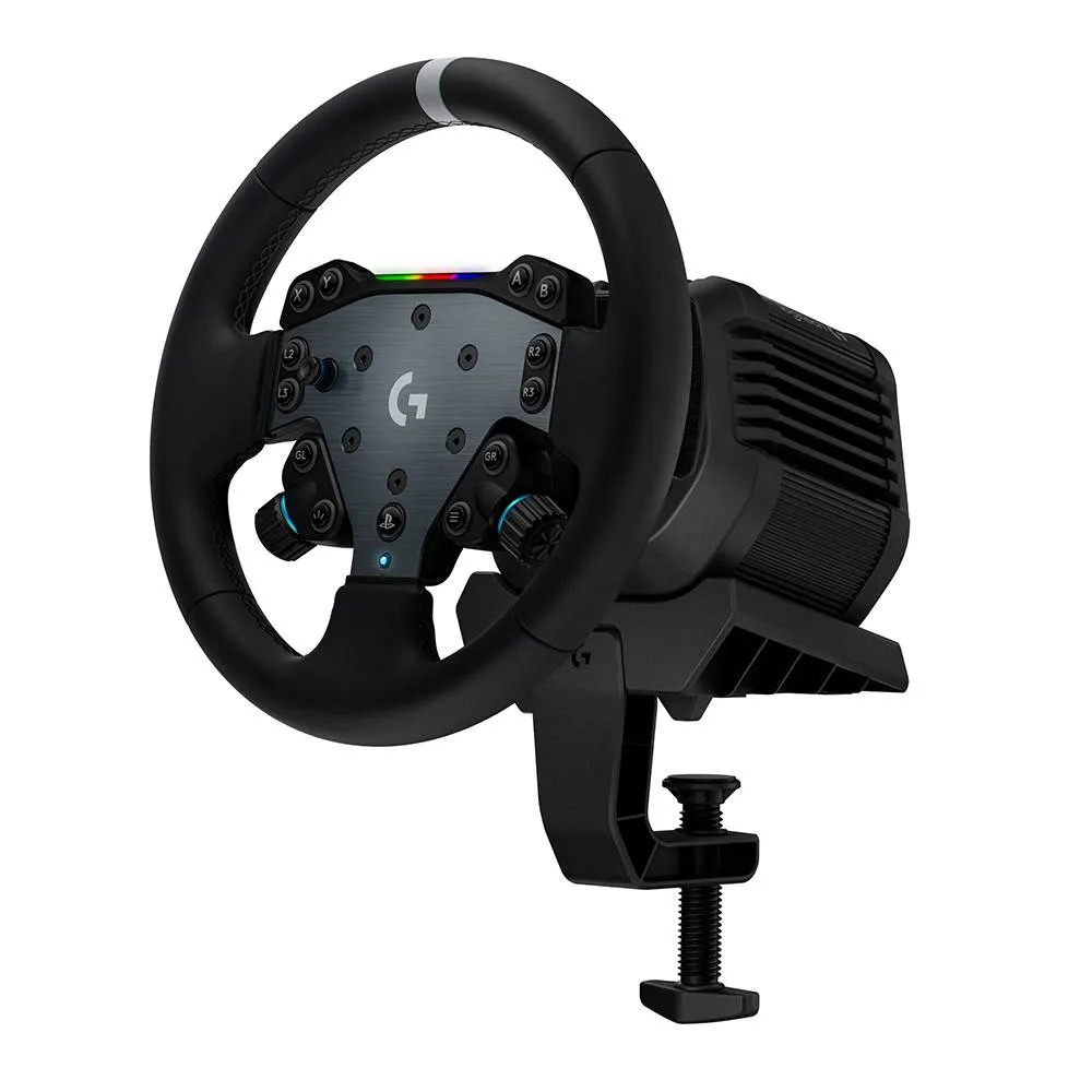 Base de Volante Logitech G RS50 8 Nm Direct Drive, RS Wheel Hub com 13 botões e RS Wheel Hub de 11 polegadas - PS5/PS4/PC