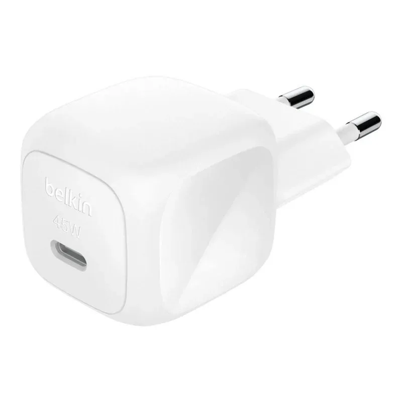 Carregador Belkin 45W Branco USB Tipo C Power Delivery 3.1 Universal