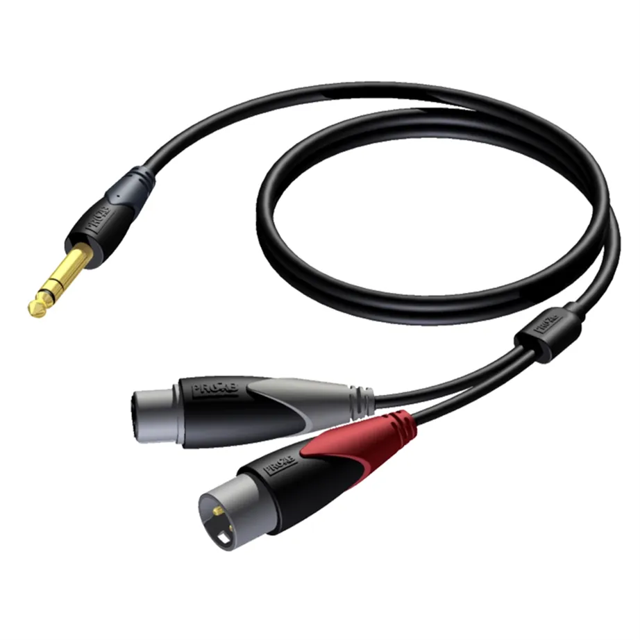 Cabo Procab CLA709/3 JackMSt-XlrM+XlrF