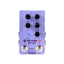 Pedal de Guitarra MOOER R7 X2 Reverb
