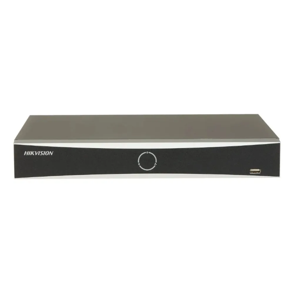 Gravador NVR Hikvision Pro 4 Canais 4K Preto - DS-7604NXI-K1