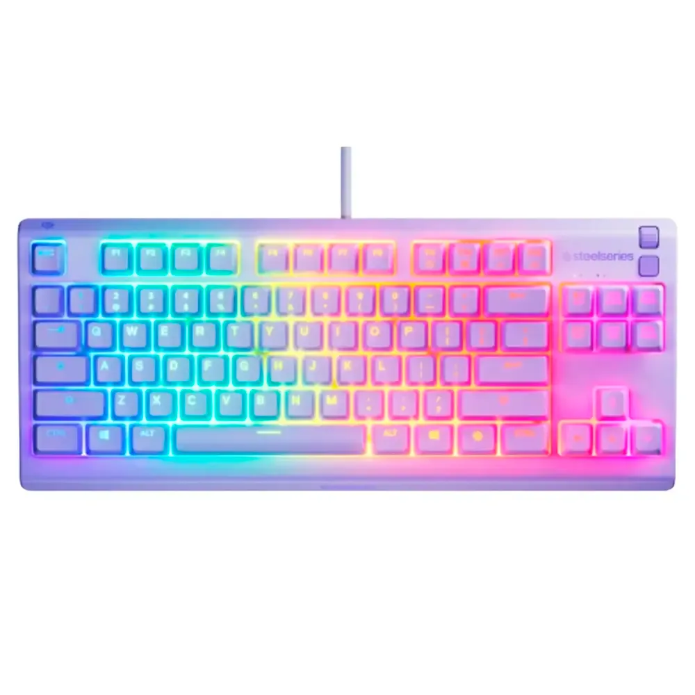 Teclado Steelseries Apex 3 TKL RGB US Lavender