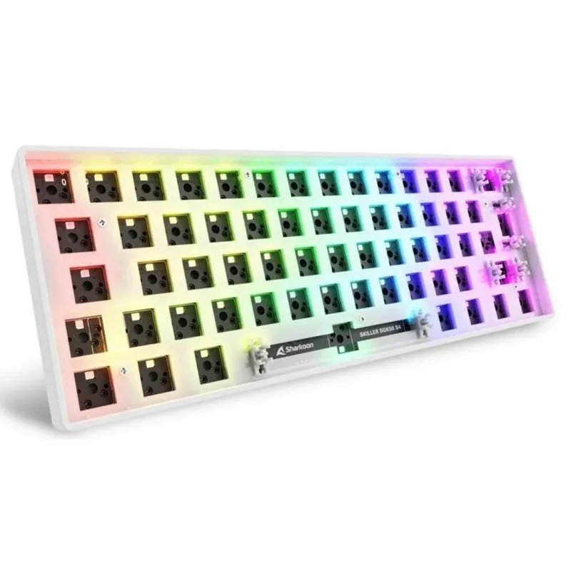 Teclado Sharkoon SKILLER SGK50 S4 mecânico gaming hot-swap RGB alemão