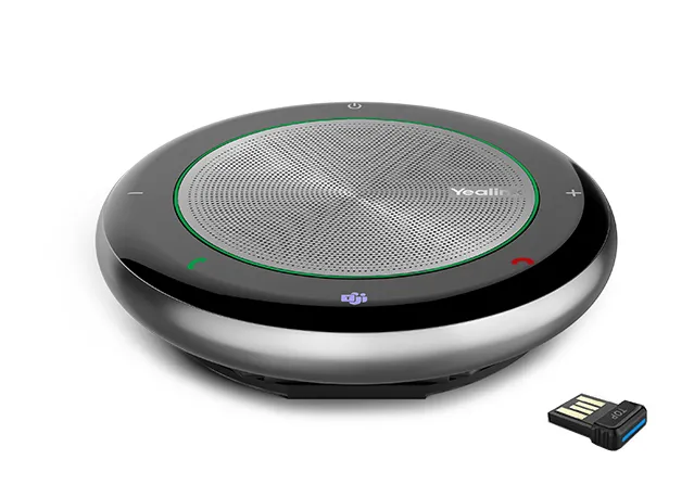 Colunas Bluetooth Yealink Universal sem fios e com fios de 5 W com bateria de polímero de lítio, 1,5 m
