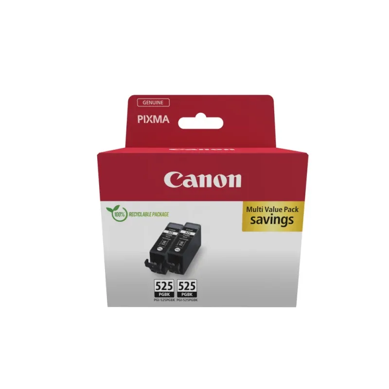 Tinteiro de pigmento preto Canon PGI-525PGBK