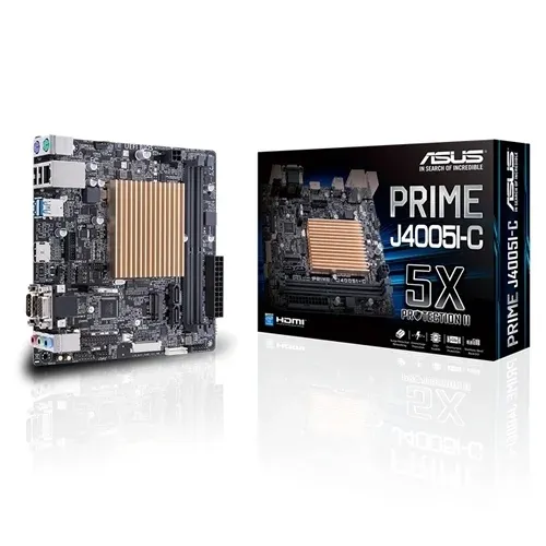 Motherboard Asus J4005I-C c/ CPU Celeron J4005