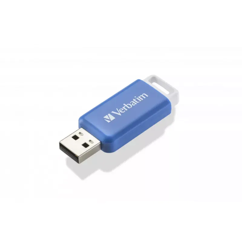 Pen Verbatim 64GB USB 2.0 DATABAR Azul