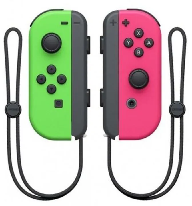 Comando Nintendo Joy-Con (set Esq/Dir) Verde Néon/Rosa Néon