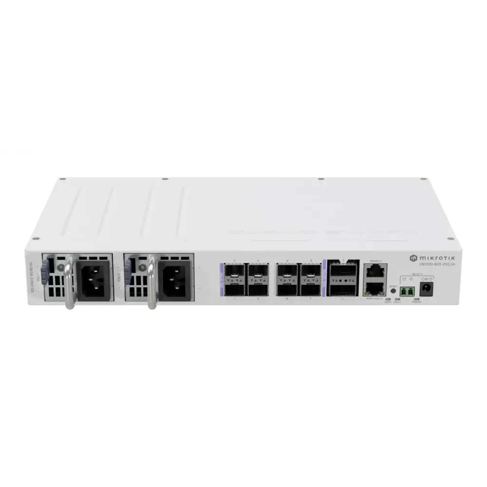Switch Mikrotik CRS510-8XS-2XQ-IN 8 Portas PoE Branco
