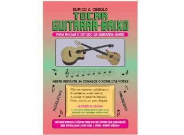 Eurico A. Cebolo Tocar Guitarra-Baixo com CD