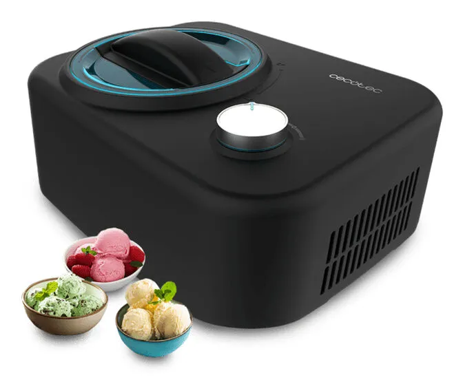 Máquina de Gelados Cecotec Gelacy 800 100W 0.8L Preto
