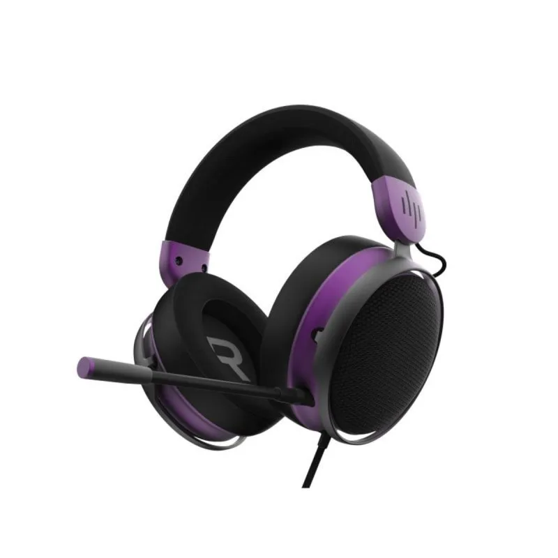 Auriculares Dark Project Sono com fio Cancelamento de Ruído Gaming Circumaural Preto