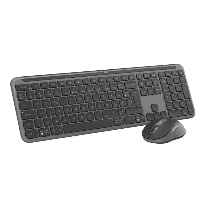 Teclado de tesoura Logitech Signature Slim Combo MK950 Layout FR com rato sem fios