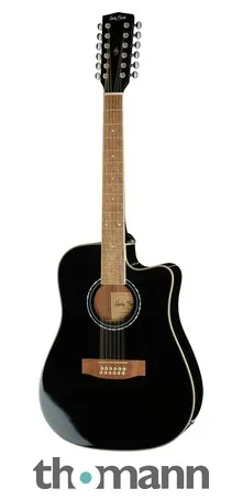 🎸 Harley Benton D-200CE-12BK