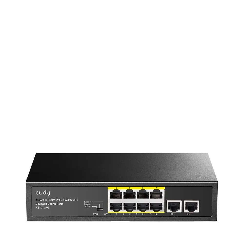 Cudy FS1010PG switch de rede Não-gerido Fast Ethernet FS1010PG
