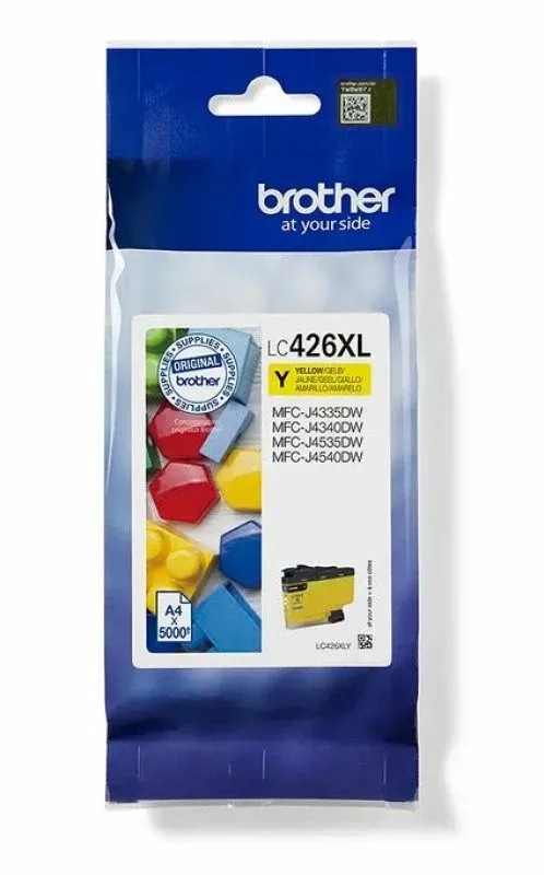 Tinteiro LC426XLY Amarelo Brother