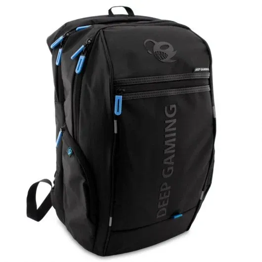 Mochila de jogos à prova d'água Deep Gaming com USB para laptops de até 17"