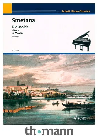 Schott Smetana Die Moldau Piano