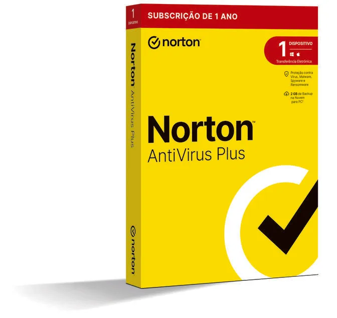 Norton Antivirus Plus 2GB (1 User / 1 Device / 1 Ano)