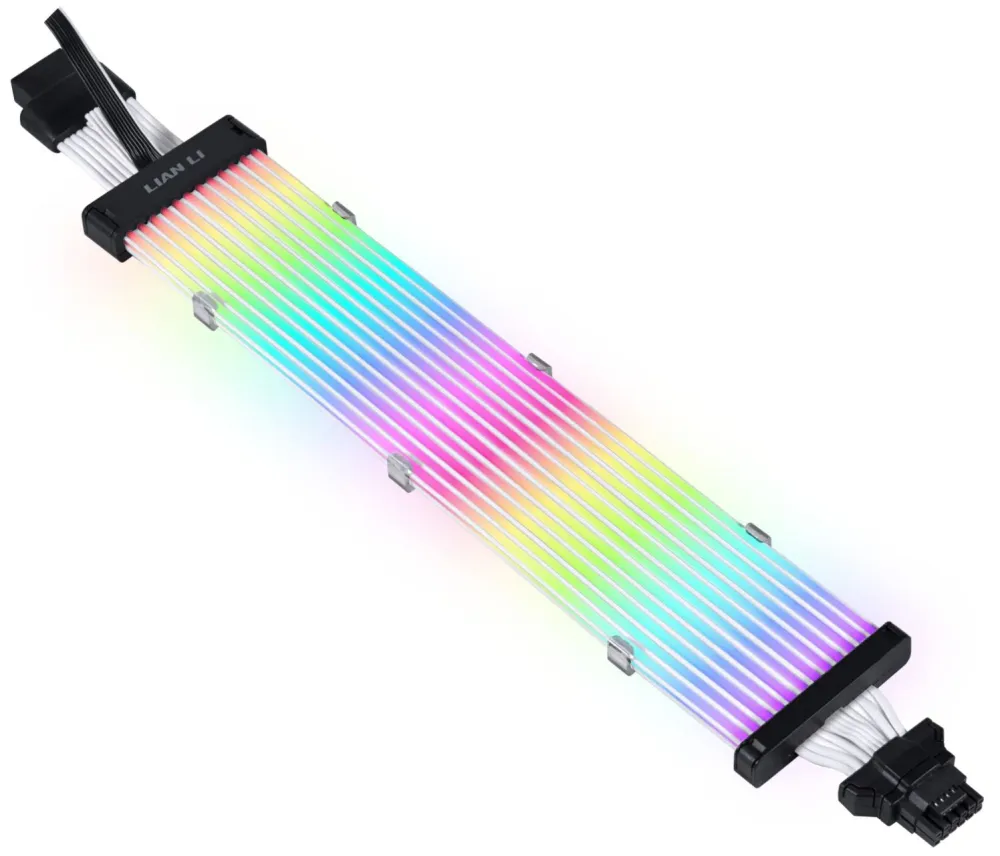 Cabo Lian Li Strimer Plus V2 12VHPWR 12+4-Pin para 12+4-Pin 12 Tiras de Luz