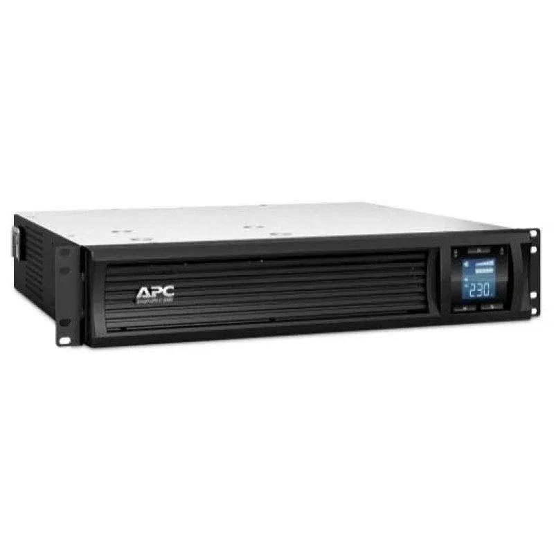 Fonte Alimentação Fonte de Alimentação APC SMC2000I-2U 2 kVA Certificação RoHS Rackmount LCD
