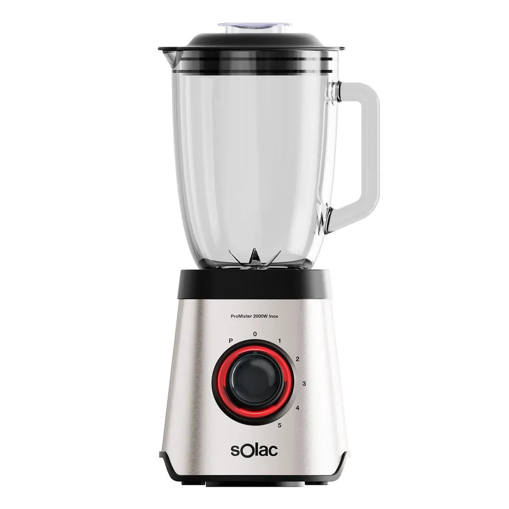 Batido. Misturador Solac Bv5733 Pro 2000W 1,75L Vidro