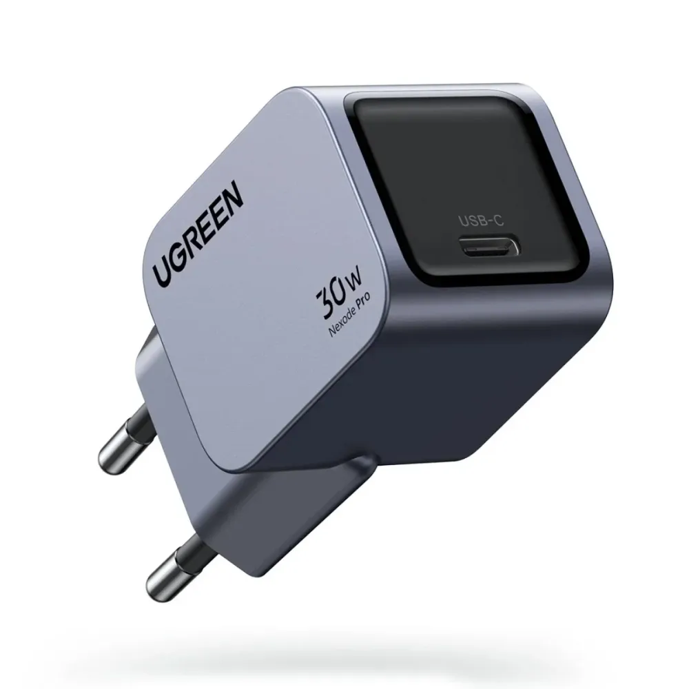 Carregador Ugreen Nexode Pro GaN USB-C 30W Cinzento
