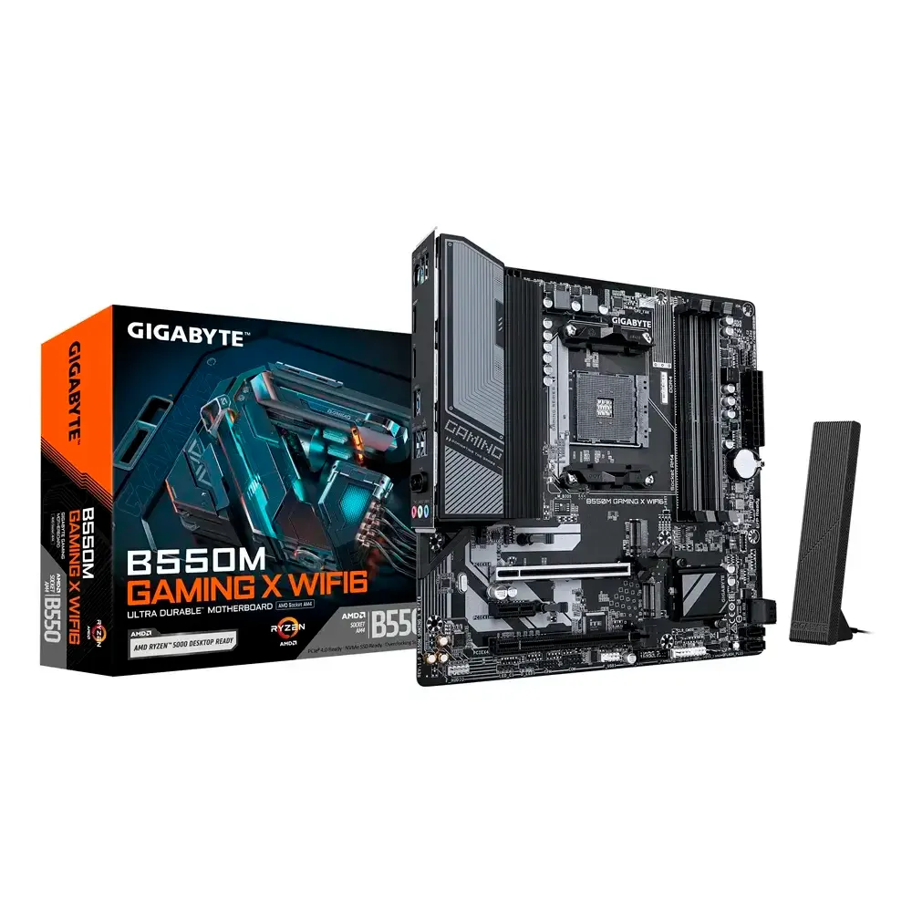 Motherboard Micro-ATX Gigabyte B550M Gaming X WiFi 6 SktAM4