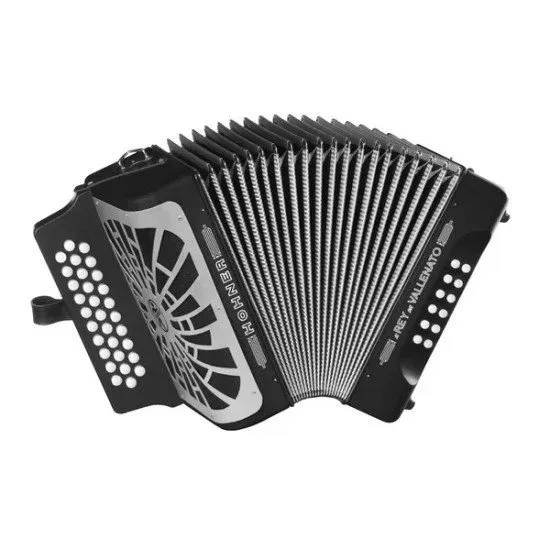 Hohner CONCERTINA El Rey del Vallenato ADG Preta