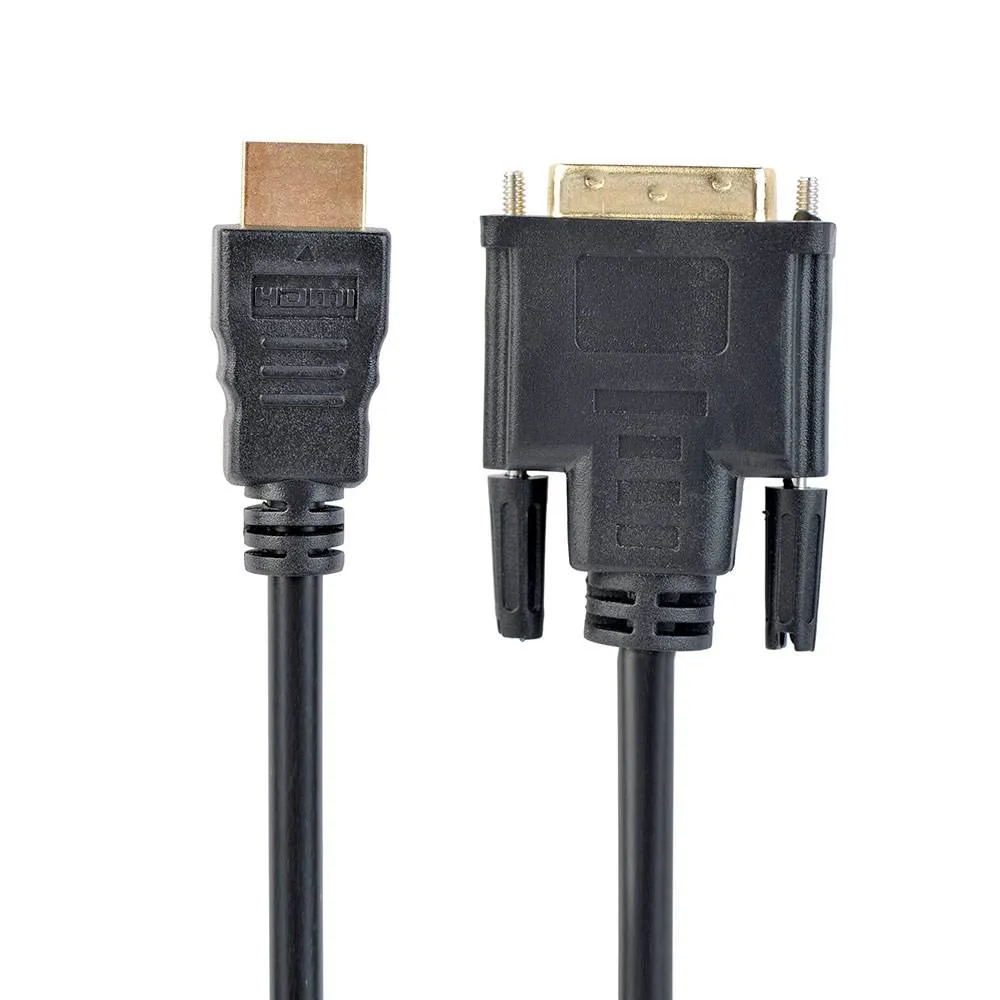 Cabo Gembird CC-HDMI-DVI-6 HDMI para DVI Single Link 1080p 60Hz 1.8m Preto