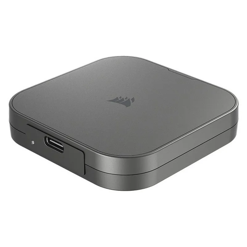 Disco Rígido Corsair EX400U USB4 SSD Externo 2TB USB-C Thunderbolt 4 Até 4.000 MB/s Formato Portátil Pequeno