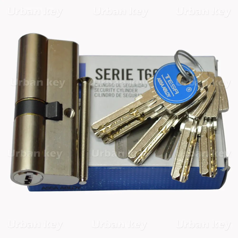 Cilindro Segurança Tesa T60 (35 45) Niquelado - CILSEG3545UK