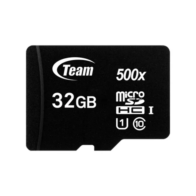 Cartão Team Group Dash Card MicroSDHC UHS-I/U1 32GB C/Adaptador