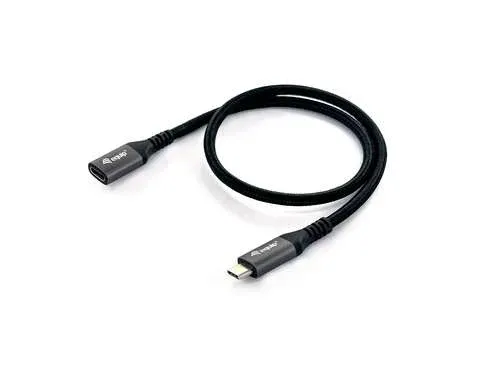 Cabo USB Equip 128370 0,5 m USB 3.2 Gen 2 USB C Preto