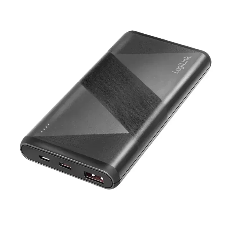 POWERBANK LOGILINK 10000 MAH 1X USB-A QC 3.0 + 1X USB-C PD 2.0 18W