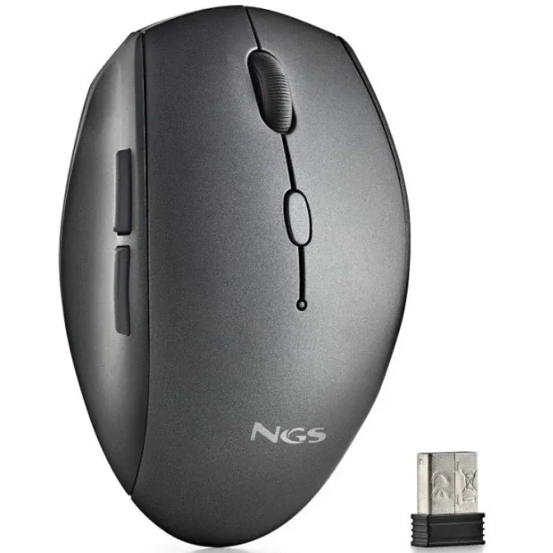 NGS Bee Black Rato Sem Fios 1600 DPI Preto