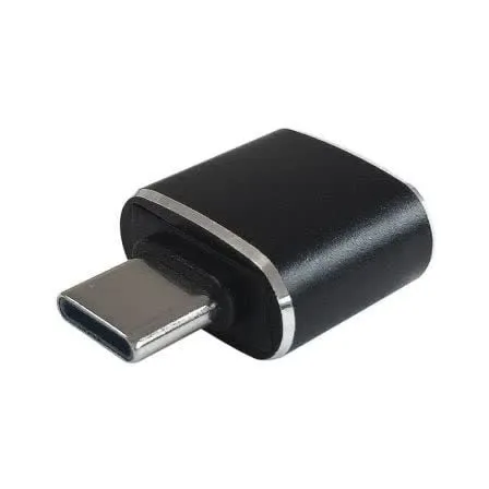 Adaptador USB C Macho - USB A Fêmea - AISENS