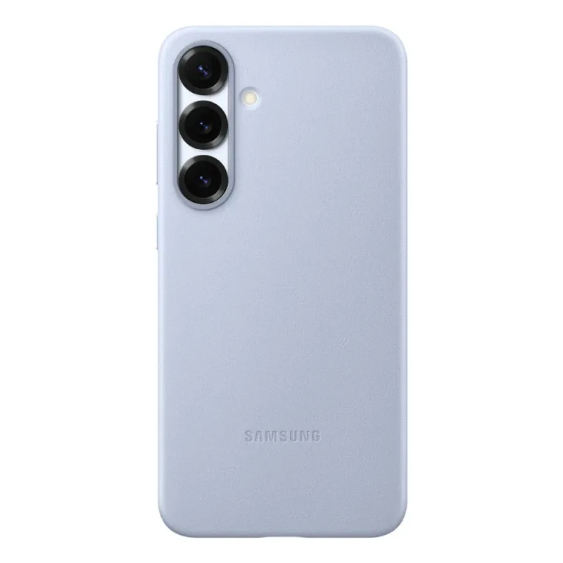 Capa de Pele Vegana Samsung Galaxy S25+ EF-VS936PJE Cinzenta