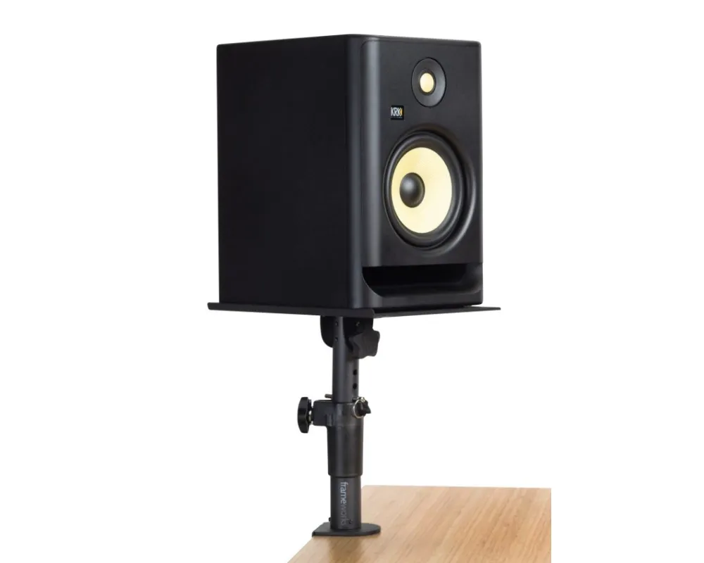 Gator GFWSPKSTMNDSKCMP Clamp-On Studio Monitor Stand