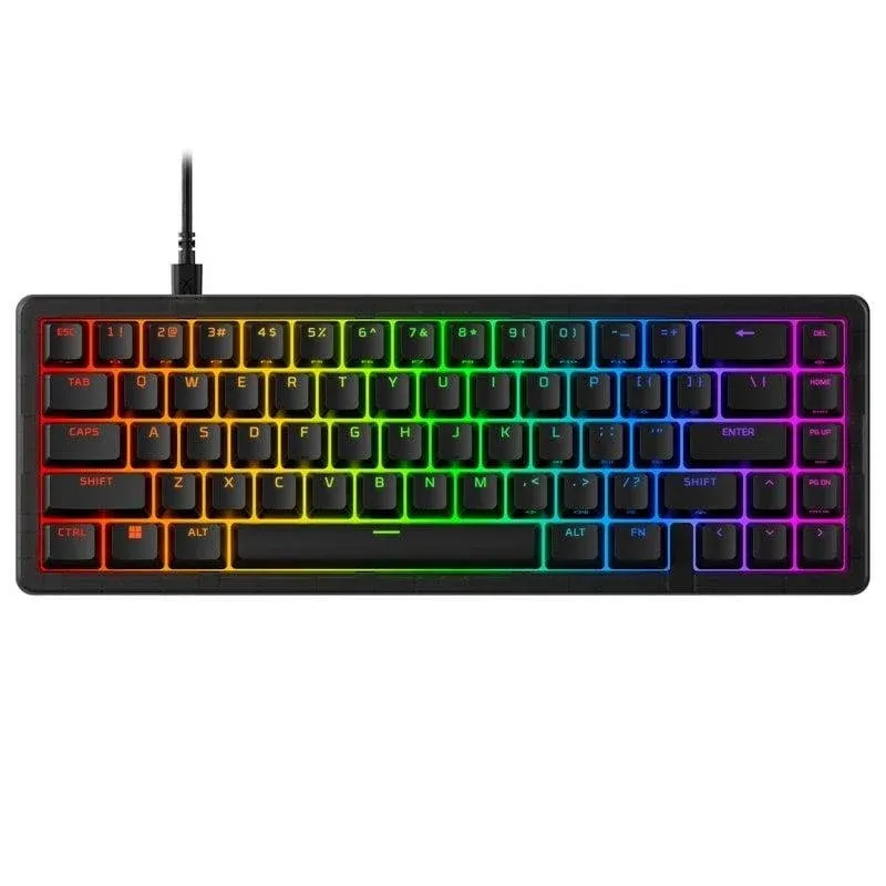 Teclado HyperX Alloy Origins 2 65% compacto Hot-Swappable RGB switch red Layout ES