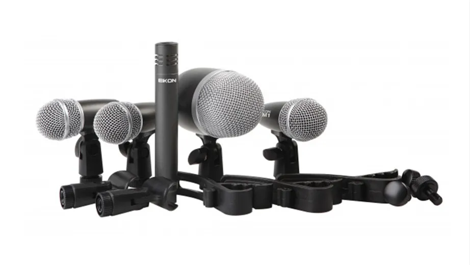 Kit Microfones Bateria Eikon DMH5XL
