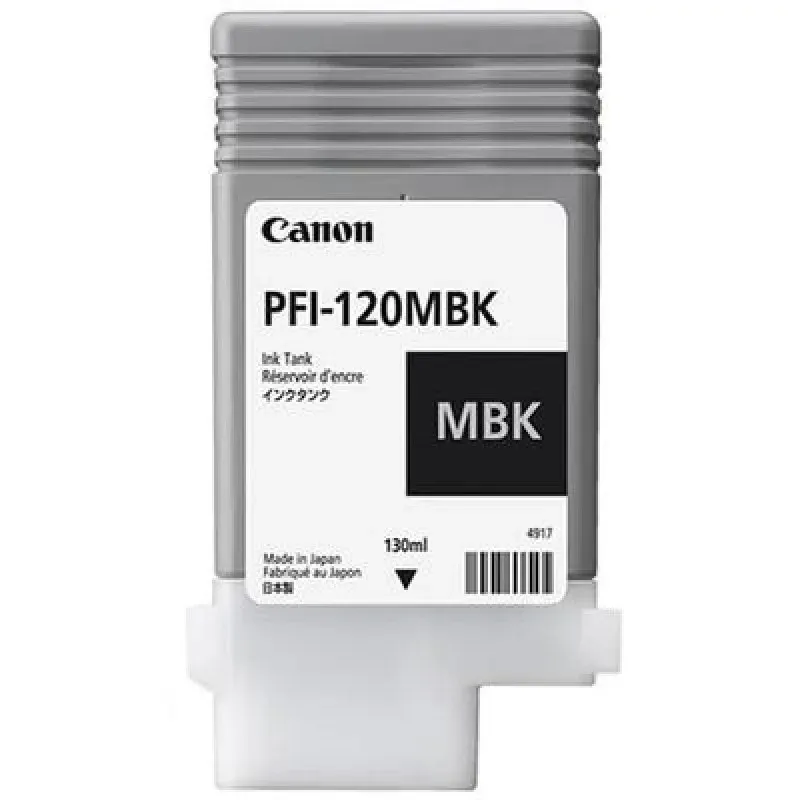 Tinteiro PFI-120 de 130 ml Matte Black