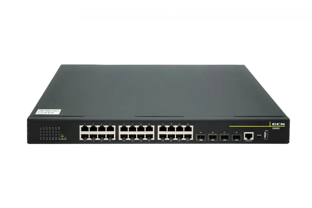 DCN Europe S4600-28X-P-SI 24x10/100/1000Base-T com PoE+ S4600-28X-P-SI