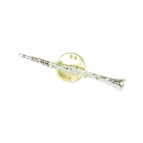 Pin Adamastor 03 Clarinete Prateado