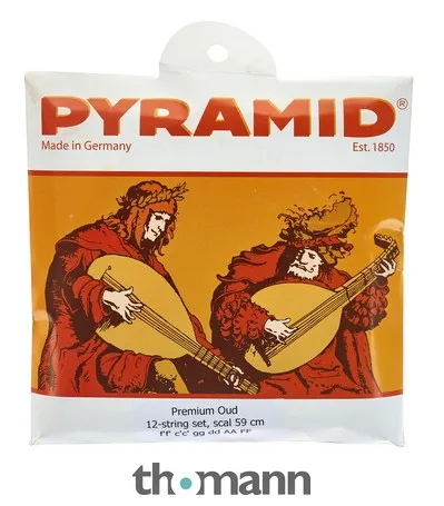 Pyramid Arabic Oud High Tuning g-wound