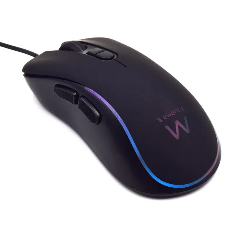 Ewent Pl3302 Rato Ótico Gaming RGB 3600DPI Preto